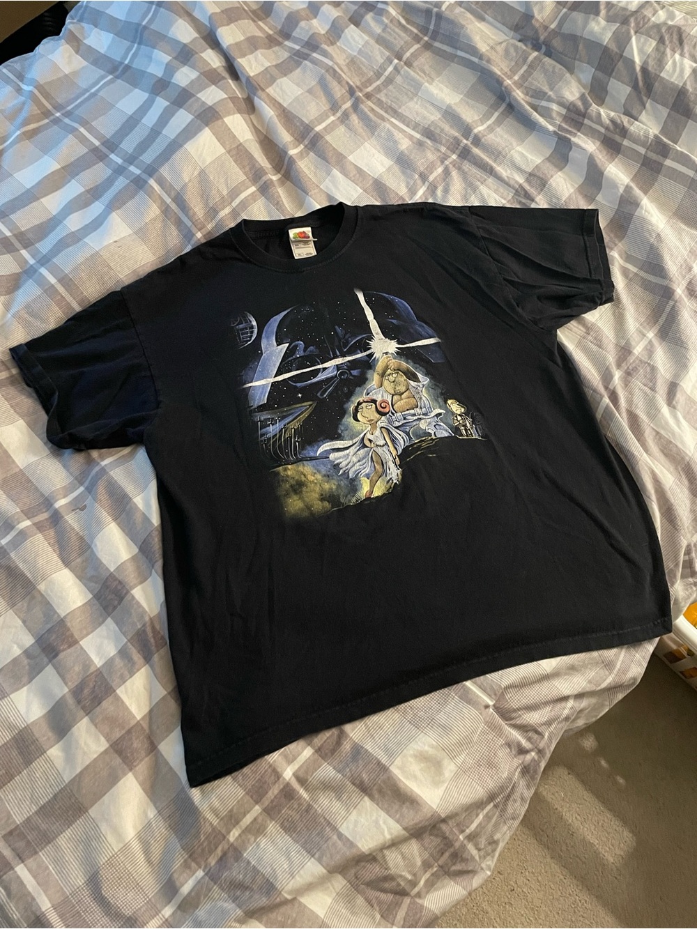 2007 Star Wars family guy promo tee